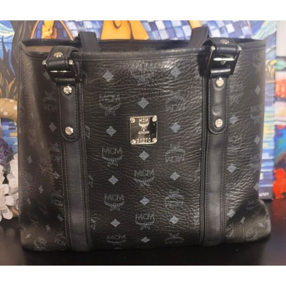MCM Handbags - MCM - Black Medium Tote